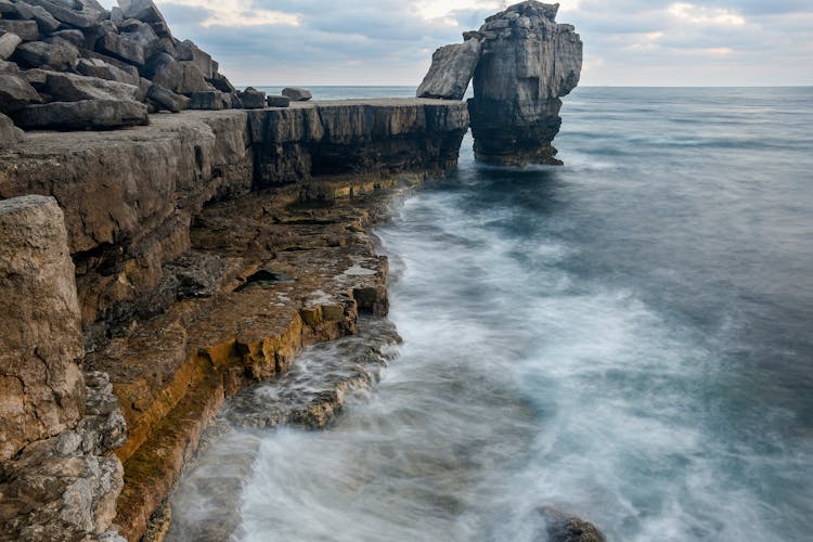 Pulpit Rock At Portland Bill, United Kingdom