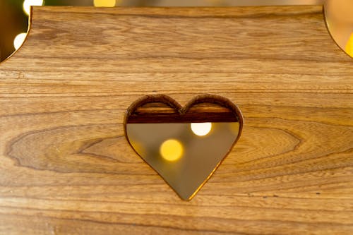 Darmowe zdjęcie z galerii z drewniane serce, drewno, serce