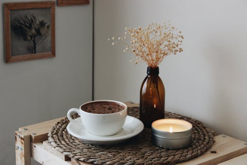 Fincan, Kahve, kompozisyon içeren Ücretsiz stok fotoğraf