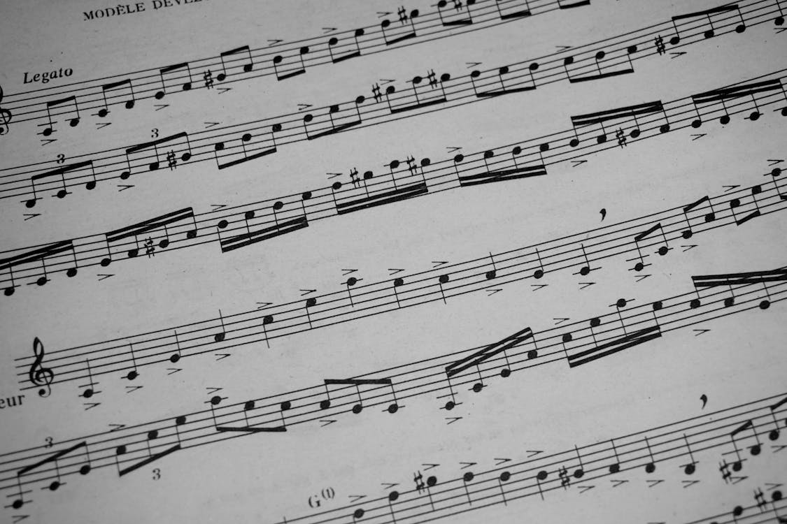 Free Musical Notes Stock Photo