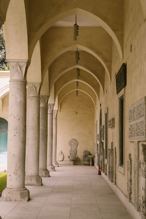 Concrete Dome Pathway