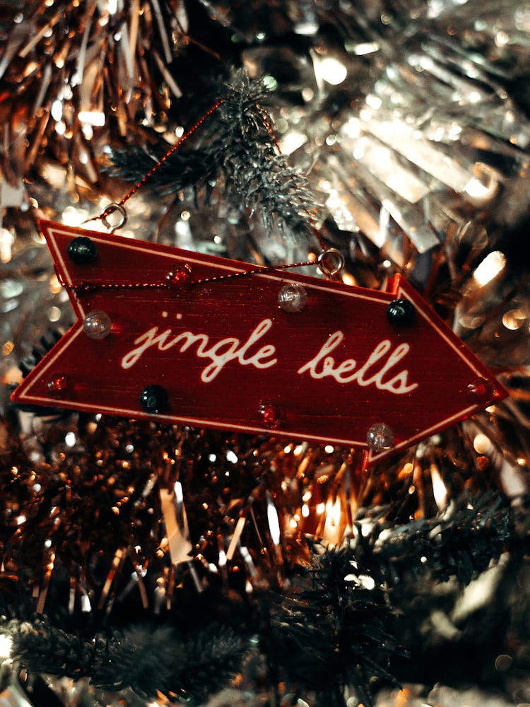 Jingle Bells And Garland Christmas Decorations