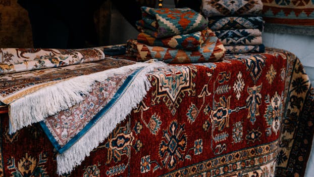 A valuable Persian rug