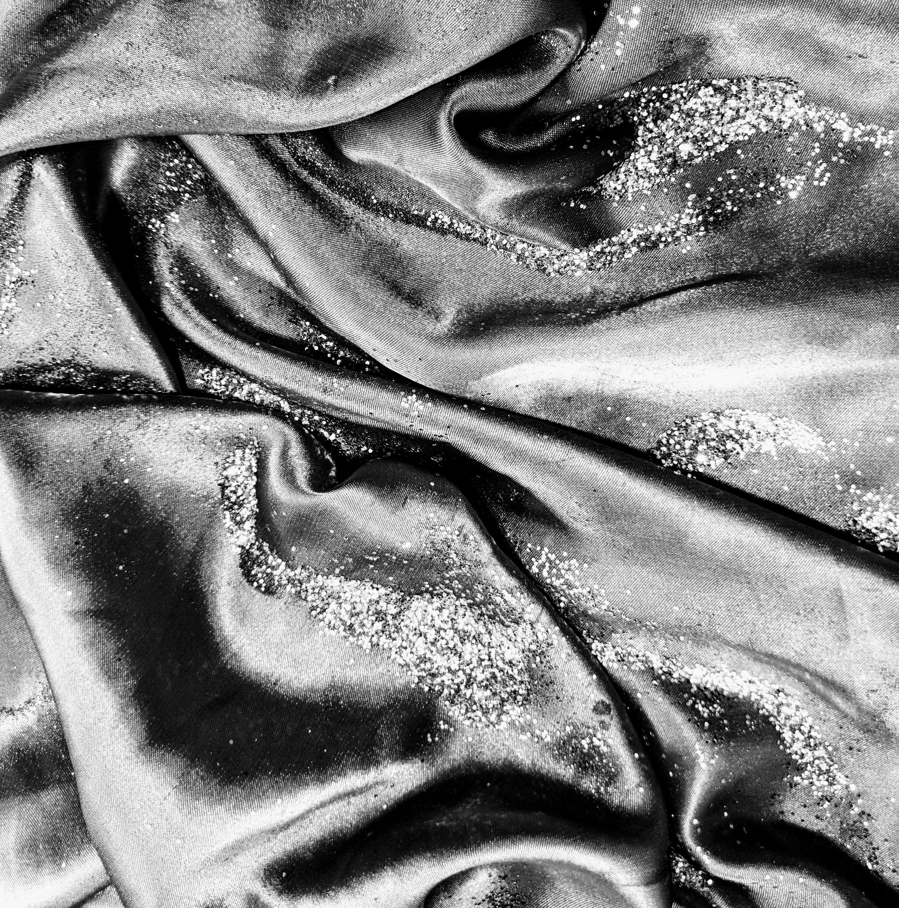 Free stock photo of black and white, satin sheets
