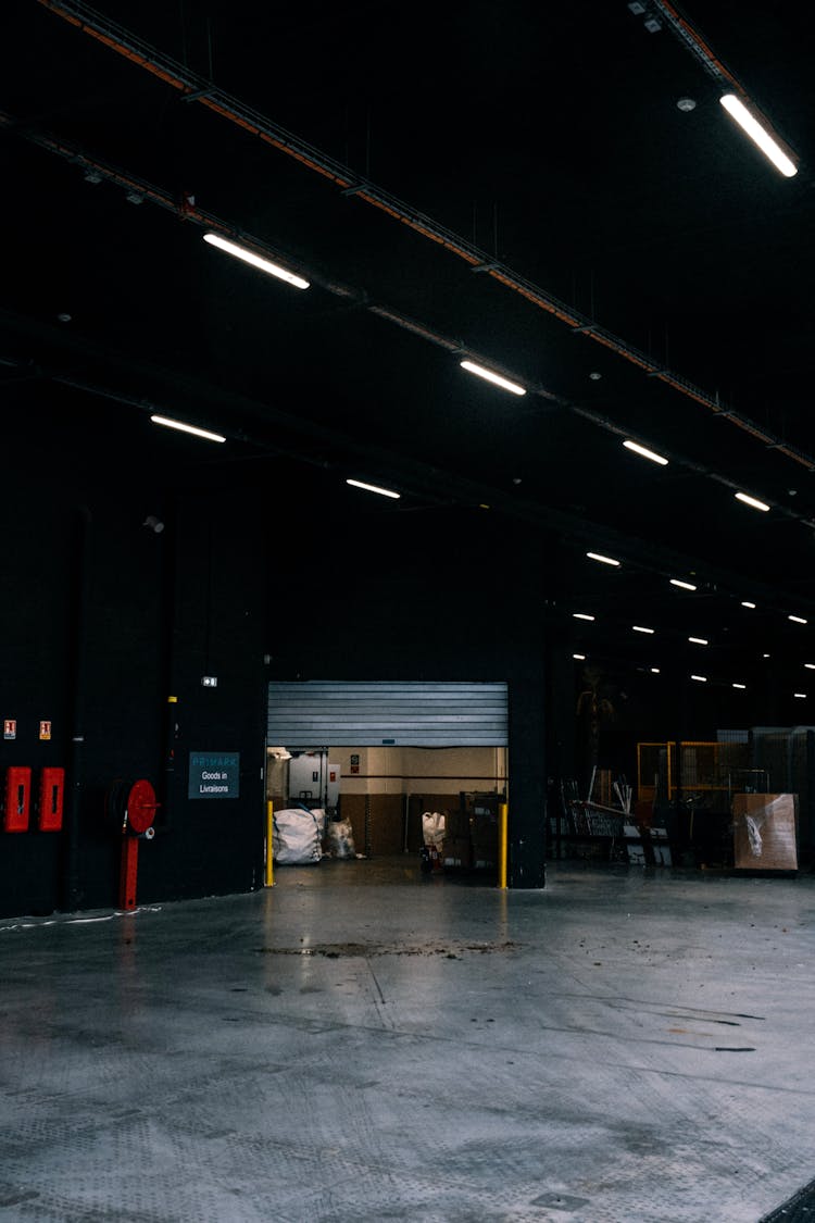 Empty Warehouse Floor