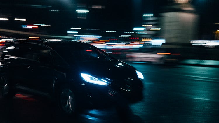 A Car At Night