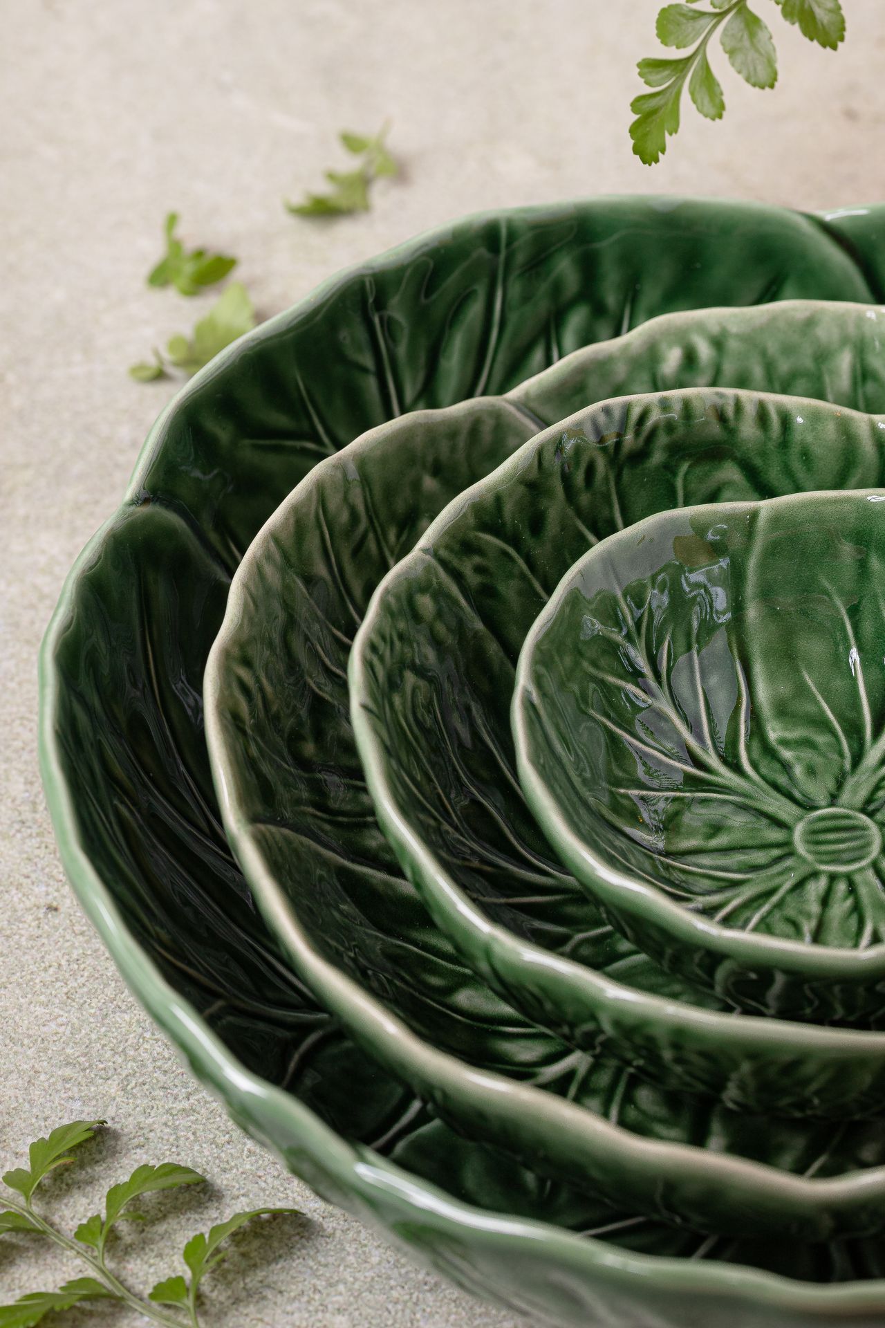 Hand-painted Bordallo Pinheiro ceramic