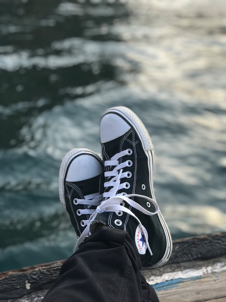 Shoes Near The Water