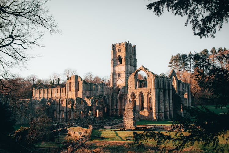 Fountains Abbey, Ripon, North Yorkshire, England 