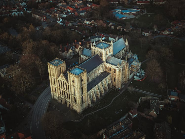 Aerial View Of Ripon Cathedral 