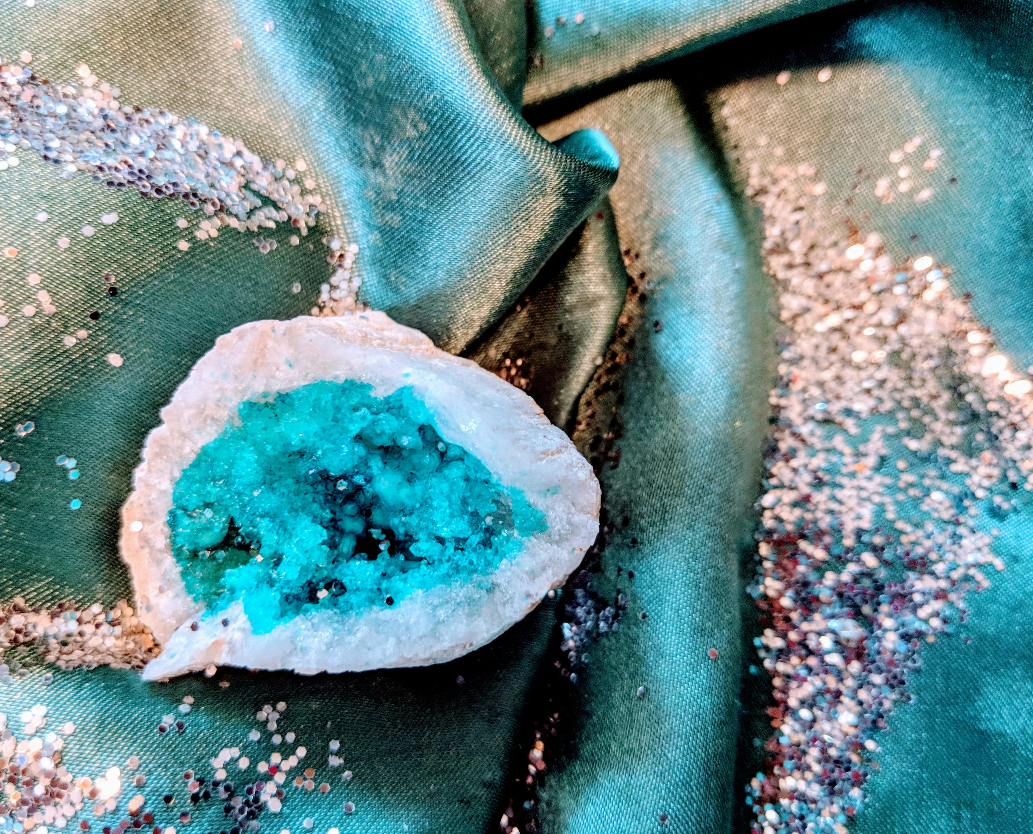Free Stock Photo Of Close Up Geode Photo Turquoise Geode