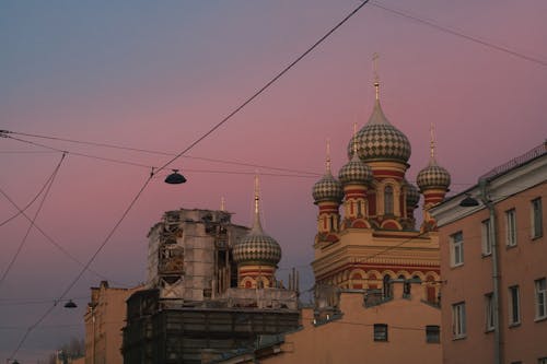 Free St. Basil's Church in Russia Stock Photo