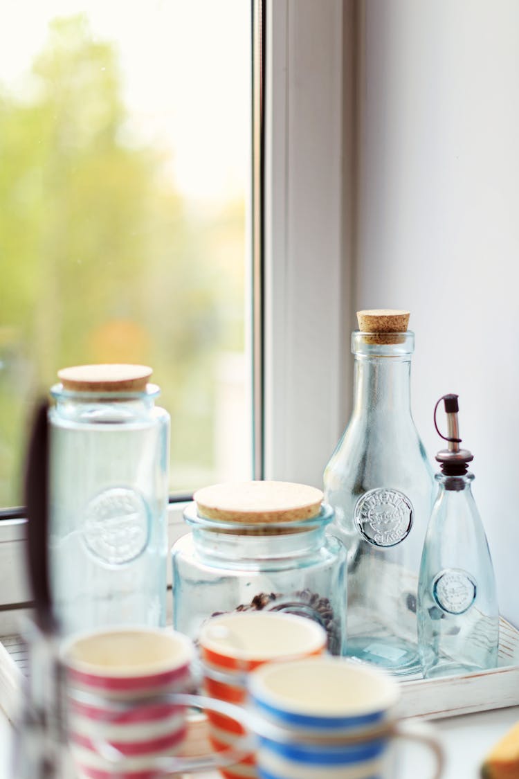 Glass Jars And Bottles 