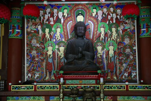 Kostenloses Stock Foto zu buddha, buddhismus, malerei