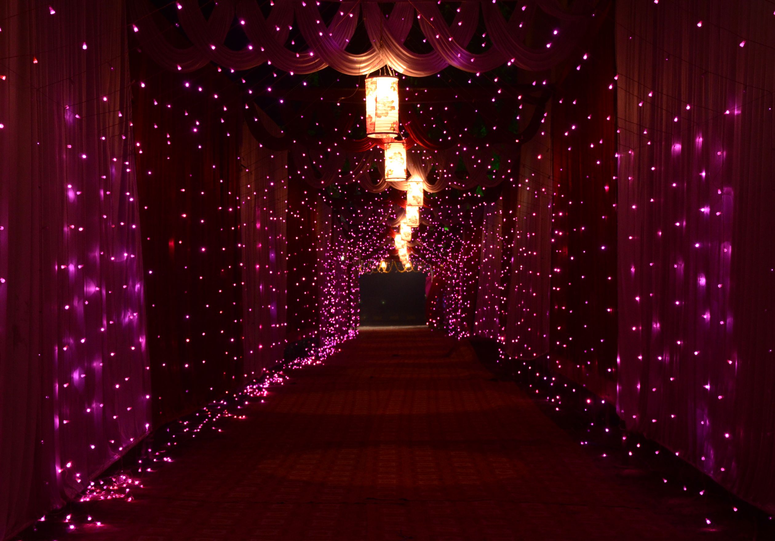 Hall transformation fairy lights