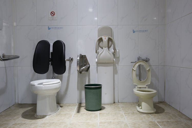 Toilets Inside WC