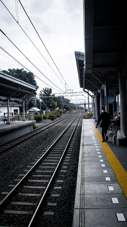 Photos gratuites de gare ferroviaire, rails, système de transport