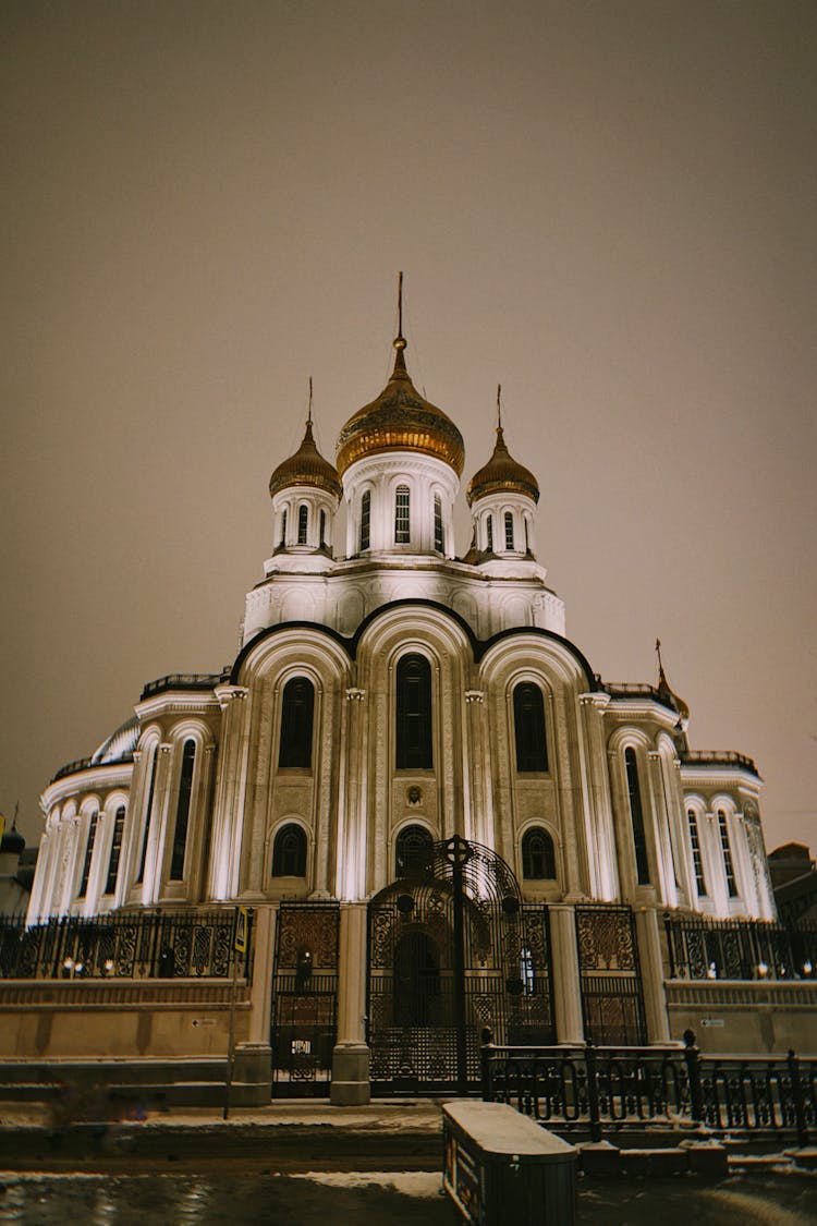 Facade Of Sretensky Monastery 