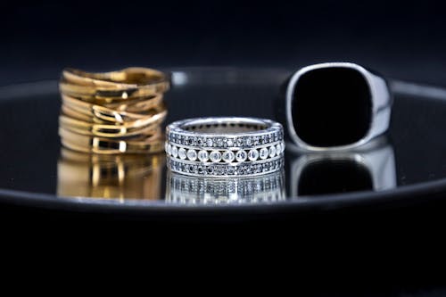 Close-up Photo of Rings 