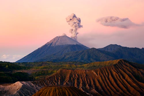 Mount Bromo at Sunset, Indonesia 