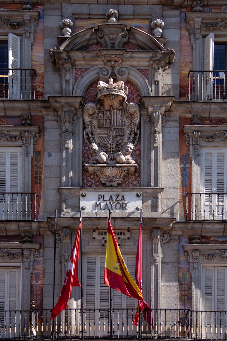 The Facade Of The Centro De Turismo Plaza Mayor