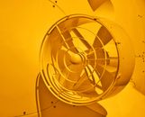A Yellow Propeller of a Sea Vehicle