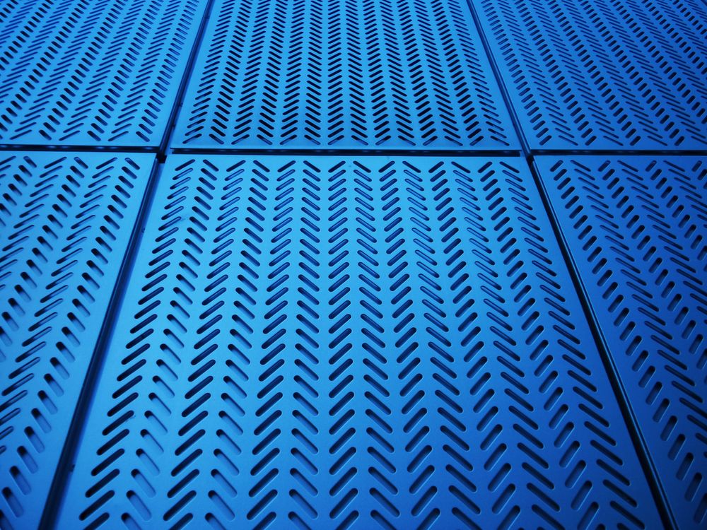 Metal Panels with a Pattern · Free Stock Photo