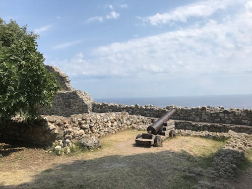 Immagine gratuita di cannone, grecia, mare