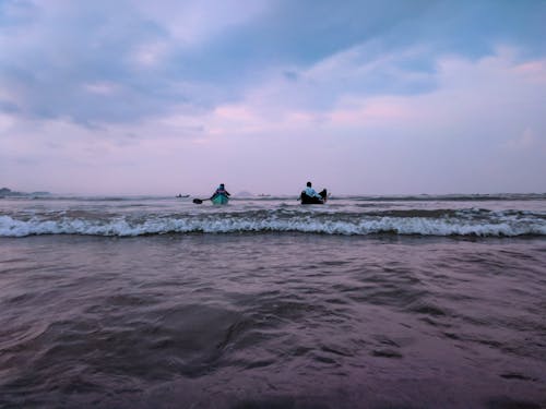 Two Man on Boats