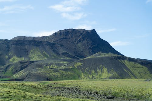 Landscape Scenery of Grassland Across the Mountain