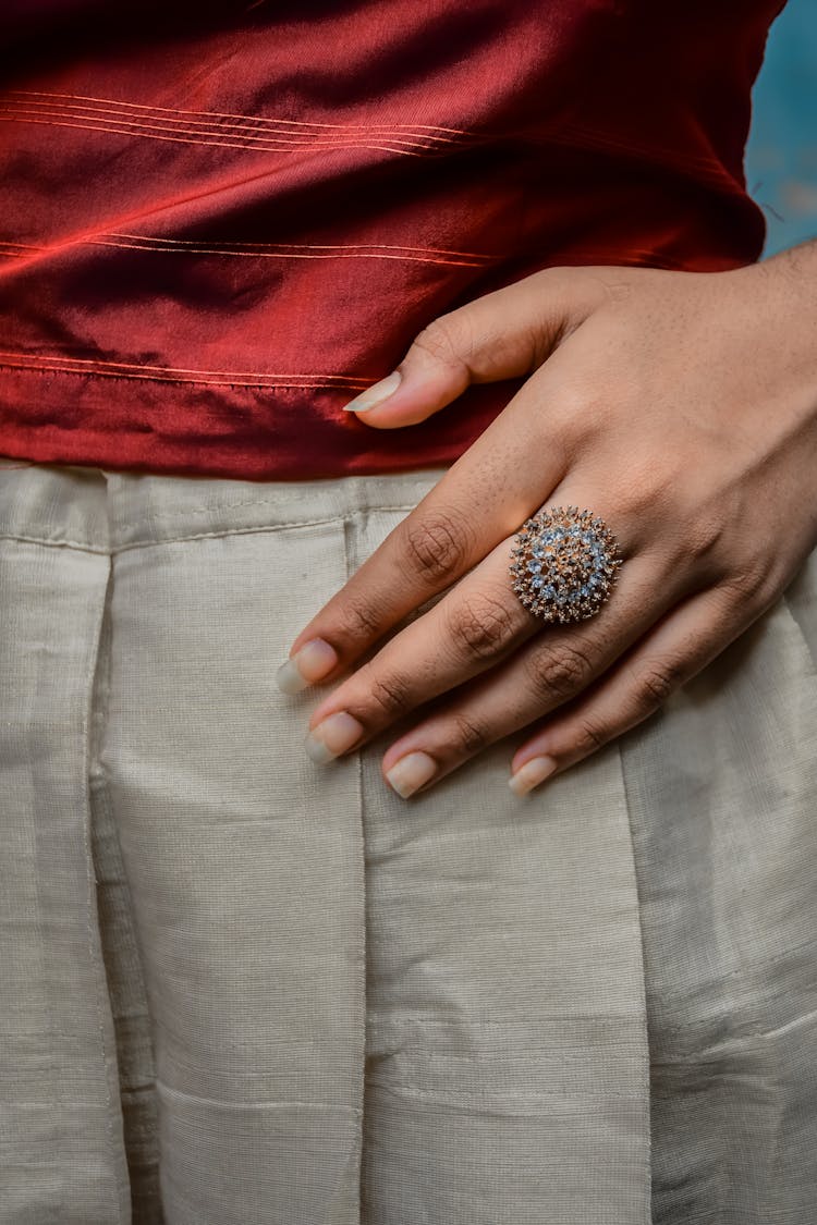 Hand With Bizarre Ring