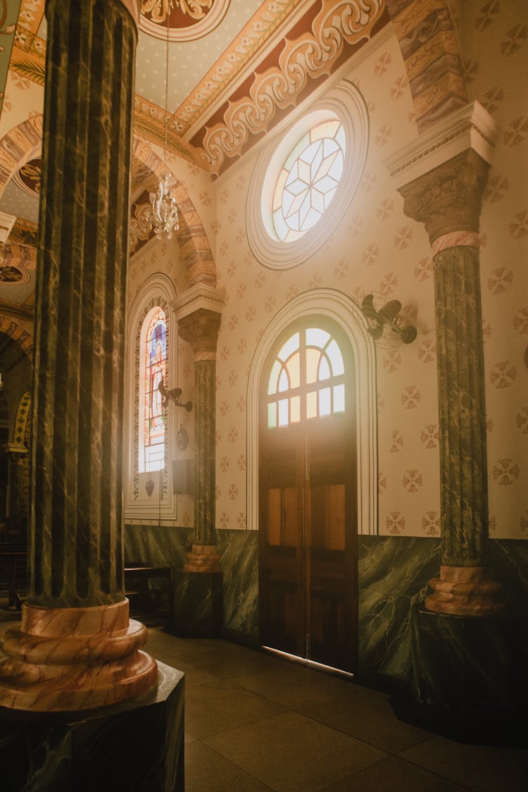 Interior Of A Cathedral 