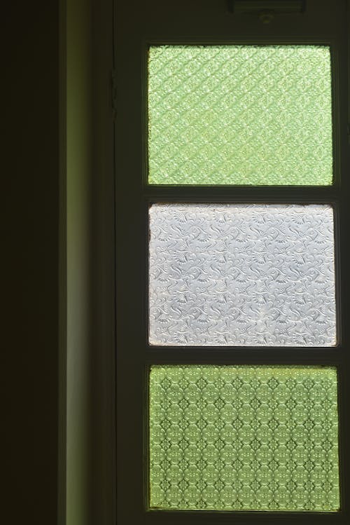 Free stock photo of abstract, dark green, glass window Stock Photo
