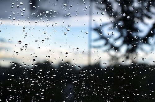 Water Drops on Window
