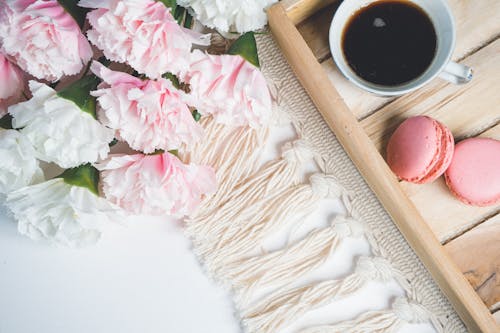 Ilmainen kuvapankkikuva tunnisteilla flatlay, jälkiruoka, kahvi