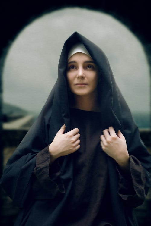 A Nun Looking Afar