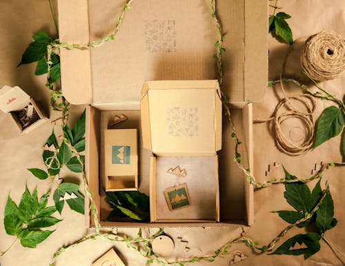 A Variety of Cardboard Packaging