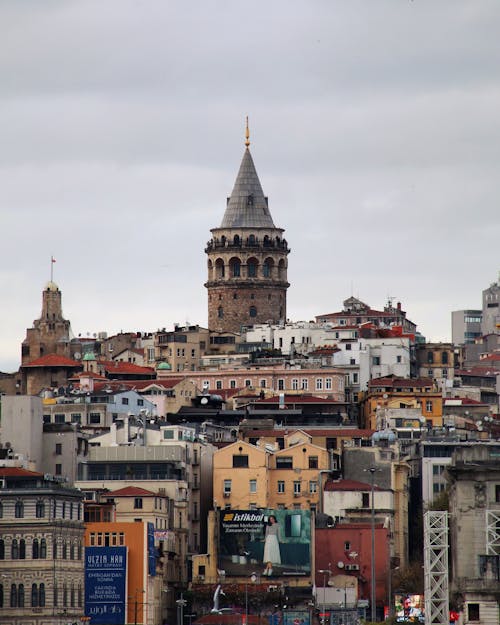 Ingyenes stockfotó építészet, épületek, galata-torony témában