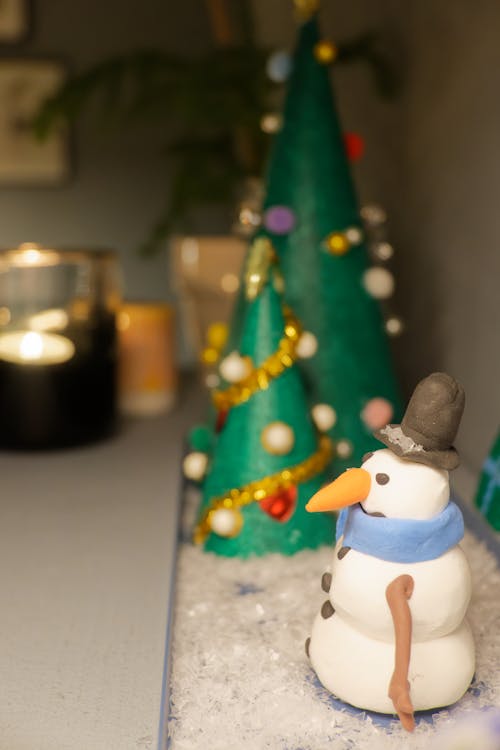 Gratis Immagine gratuita di decorazione natalizia, natale, pupazzo di neve Foto a disposizione