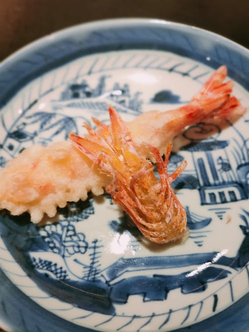 A Tempura on a Plate