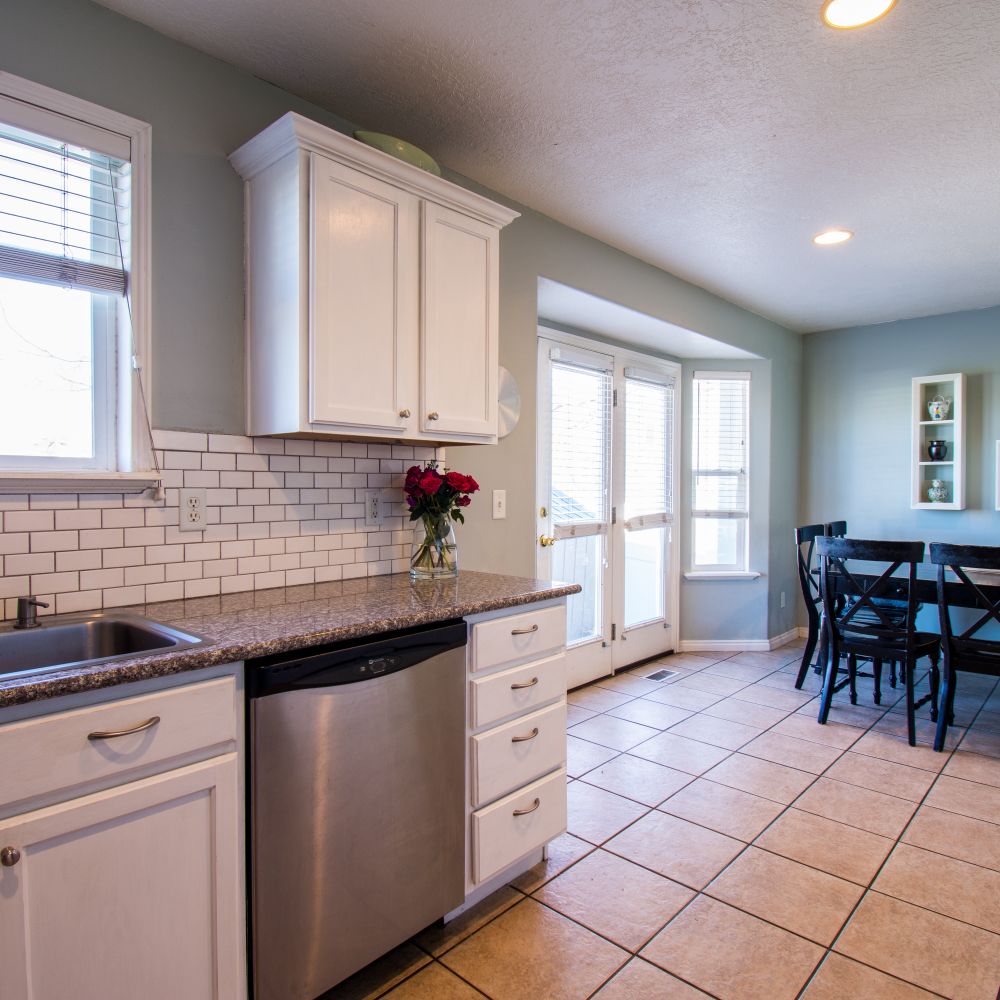 Kitchen Spraying in Gordon Hill — walls rolled to an even, flat finish