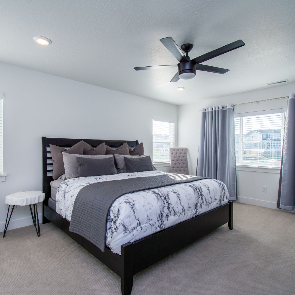 Interior Painting in Mitcham — dust sheets down and the room fully protected