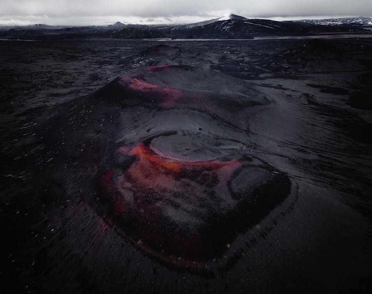 Volcanic Landscape Of Iceland