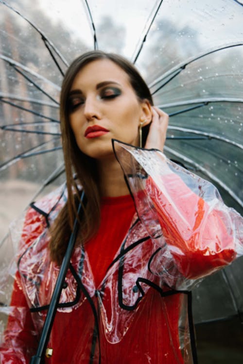 Woman Under an Umbrella