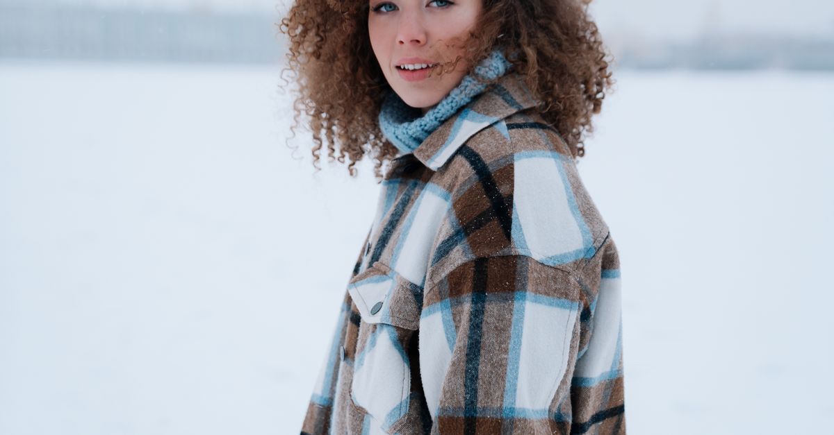 Flannel shirt with vintage jeans casual holiday outfit