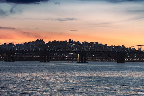 City Bridge over the River