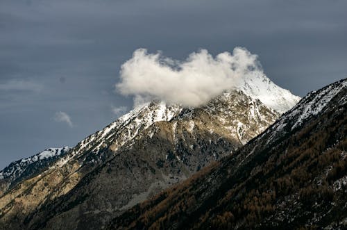 Free stock photo of mountain range, sky cloud Stock Photo