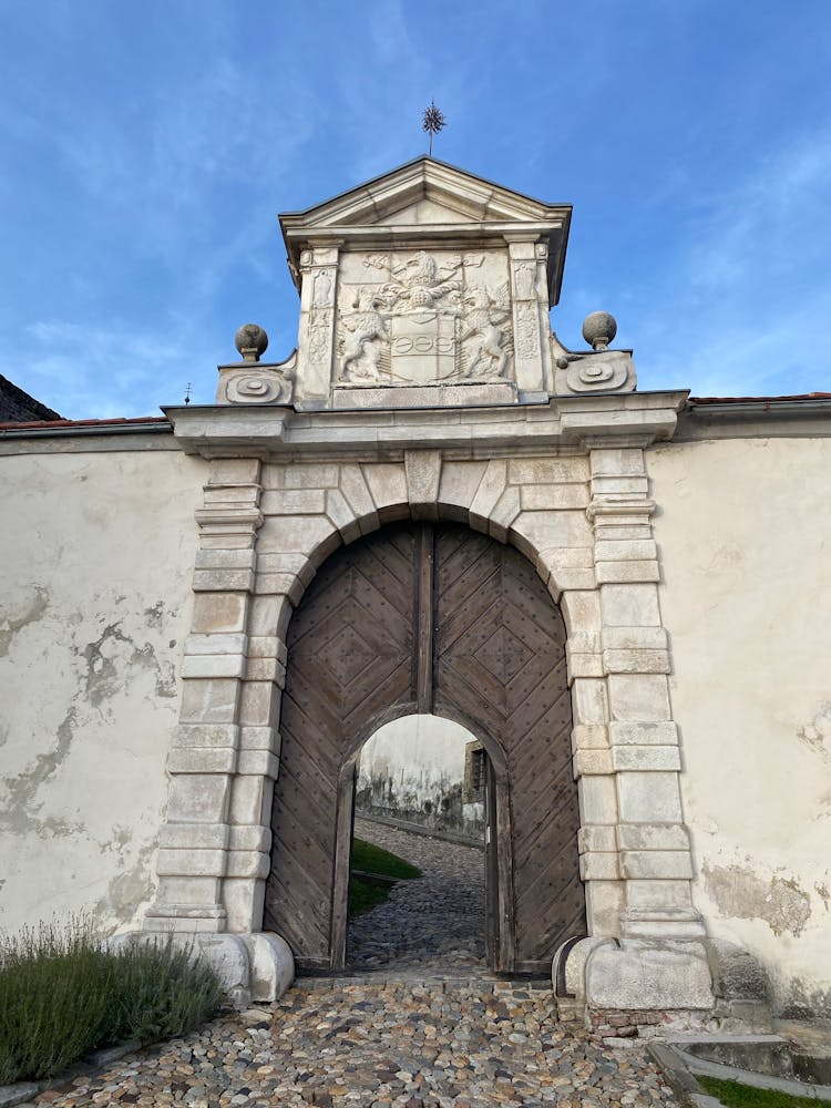 Ptuj Castle Front Gate 