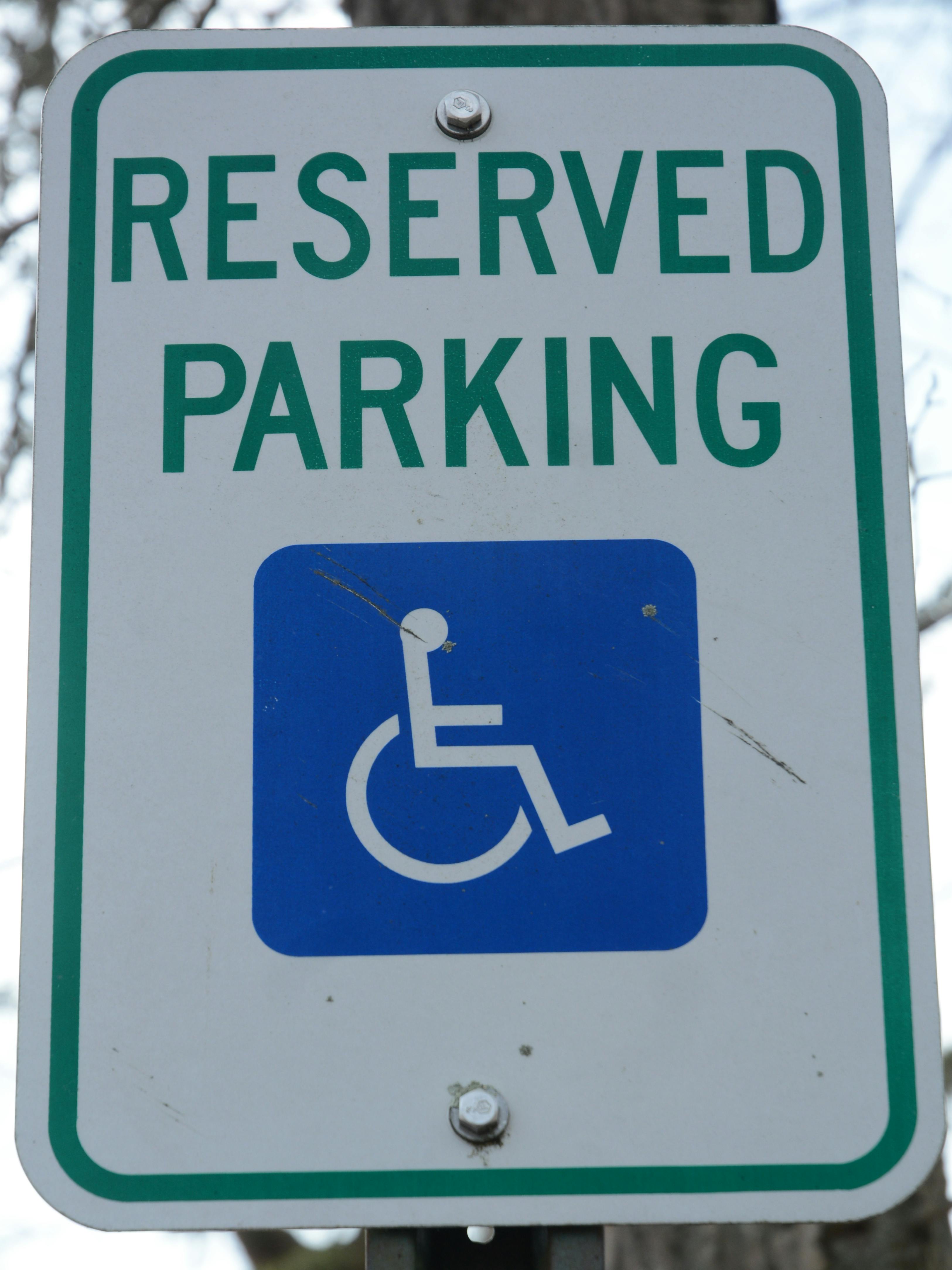 Free stock photo of accessible, handicap, parking