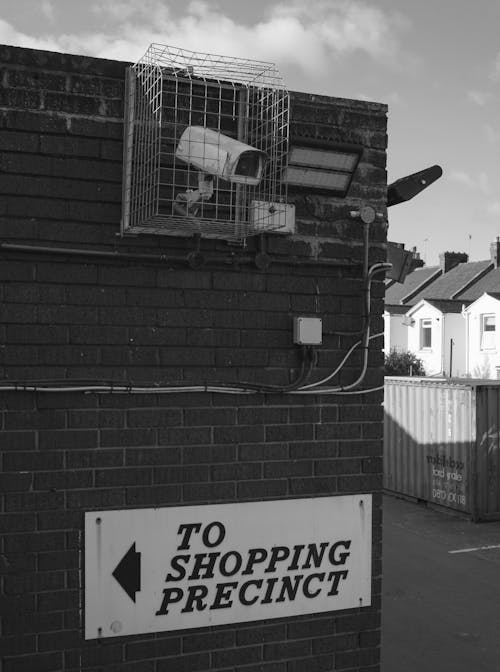 Exterior of a Building and a CCTV 